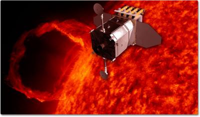 Солнечная обсерватория приглядывает за светилом